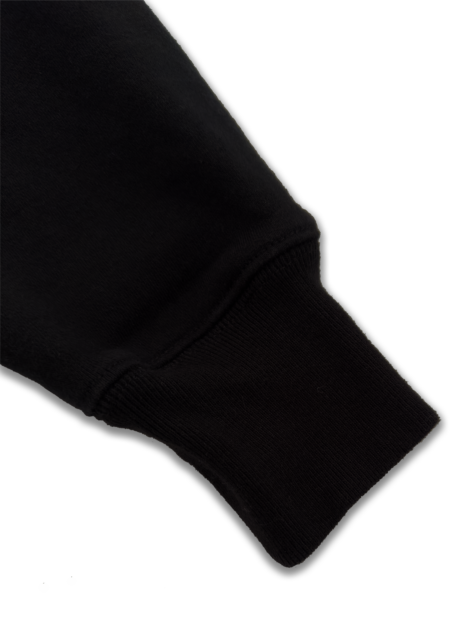 LA-made oversized hoodie: rare stitching, ultra-soft fabric. Comfort meets style under $50. black front ribbed cuff